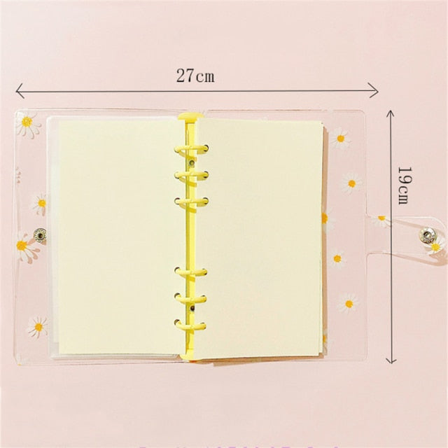 A5/A6 Loose Leaf Cute Daisy Notebook