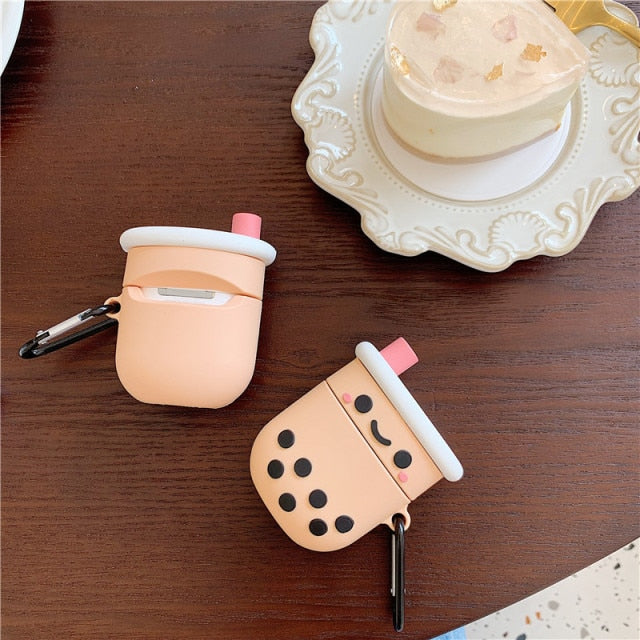 3D Cute Boba Tea Case for Airpods