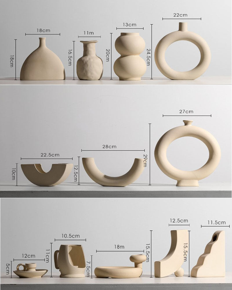 Ceramic Nordic Vase