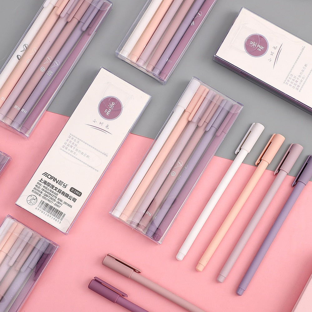 6pc Creative cute gel pen