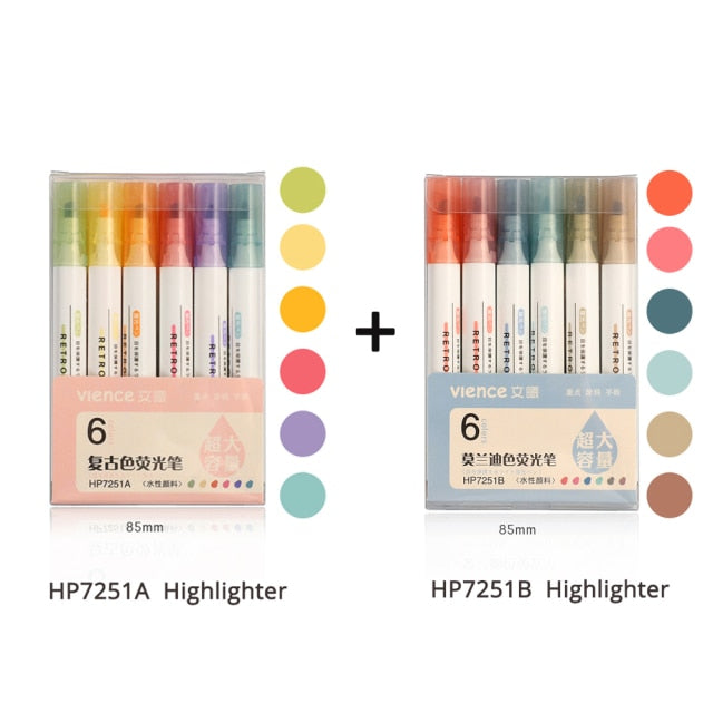 6pc Creative cute gel pen