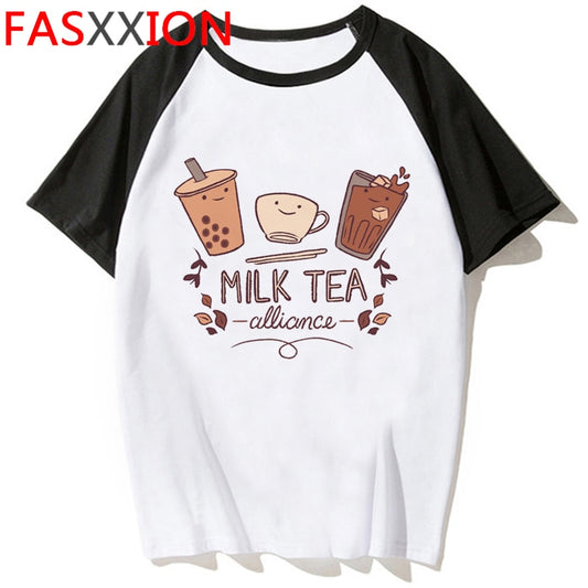 Bubble Tea Kawaii Graphic T Shirt