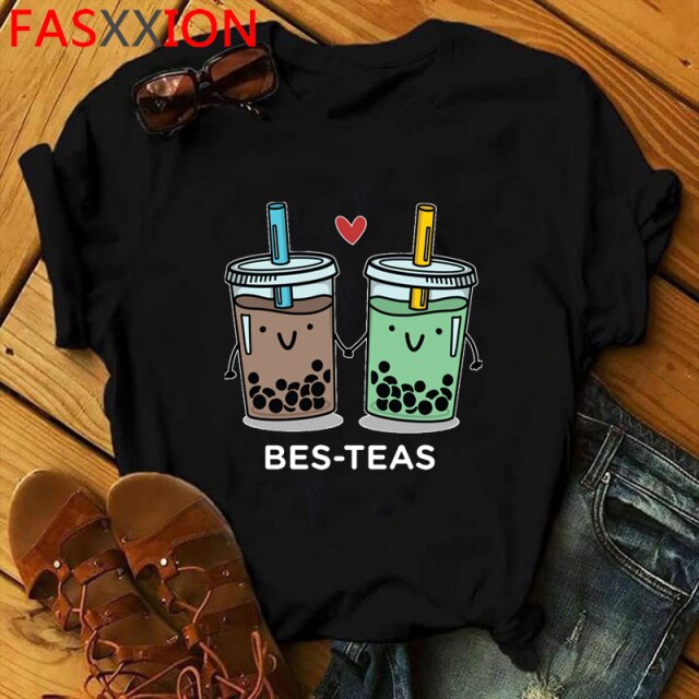 Bubble Tea Kawaii Graphic T Shirt