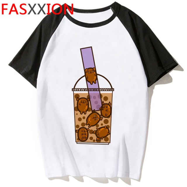 Bubble Tea Kawaii Graphic T Shirt
