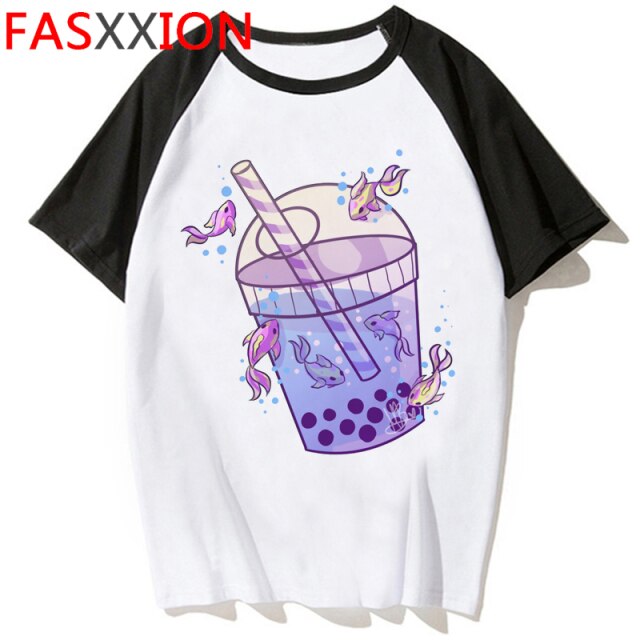 Bubble Tea Kawaii Graphic T Shirt