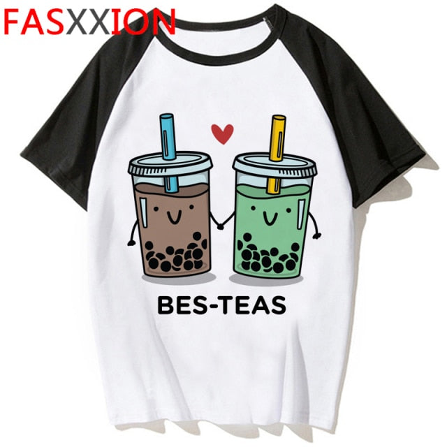 Bubble Tea Kawaii Graphic T Shirt