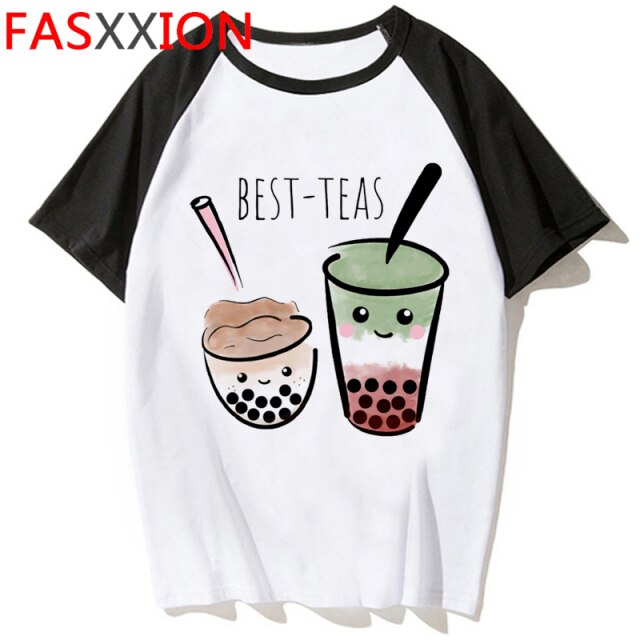 Bubble Tea Kawaii Graphic T Shirt