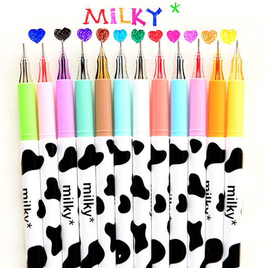 12pcCute Cow Pen