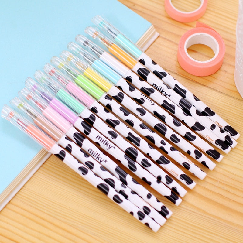 12pcCute Cow Pen