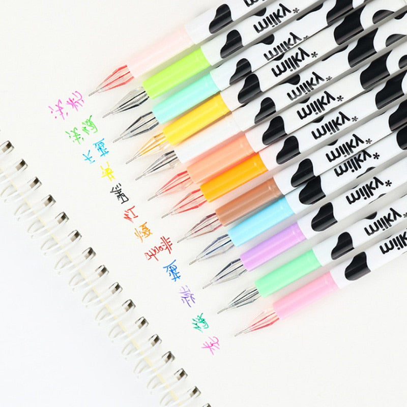 12pcCute Cow Pen